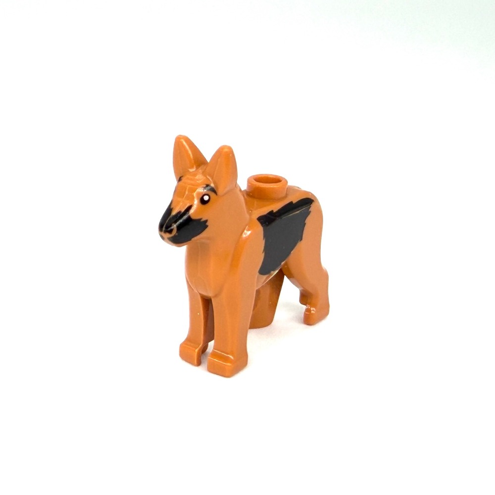 Lego Dog German Shepherd Medium Nougat Animal Minifigure Piece 92586
